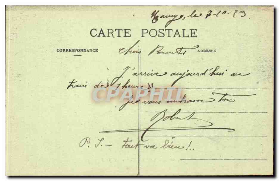 CPA Nancy Cours Leopold — Verso