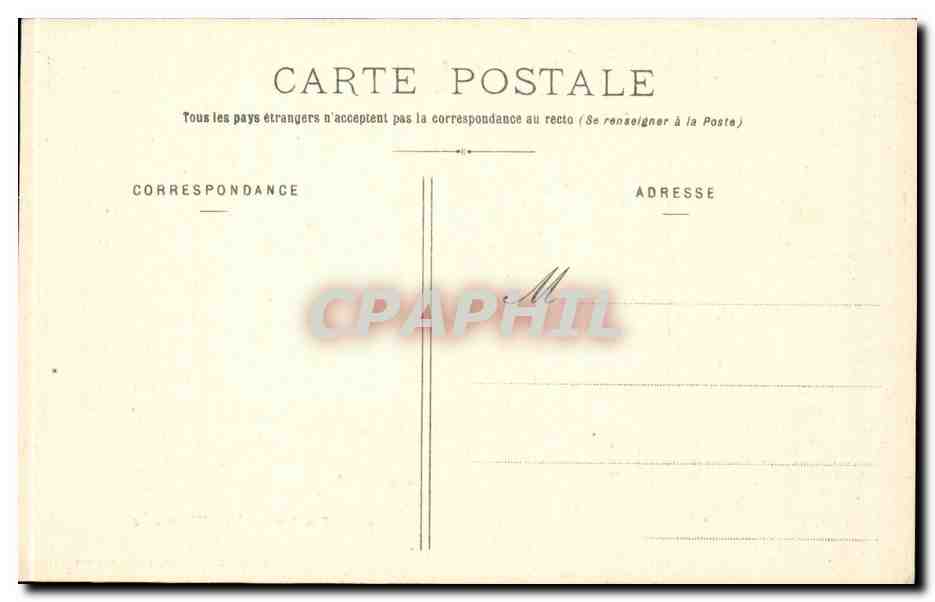 Toul - Sortie des Eaux — Édition Oury-Poirôt, Toul - Plaques Joujola — Rückseite