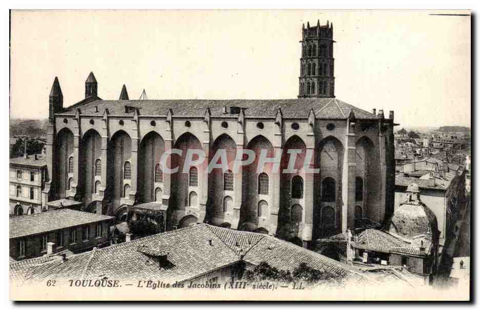 Toulouse — L'Église des Jacobins (XIIIe siècle) — LL