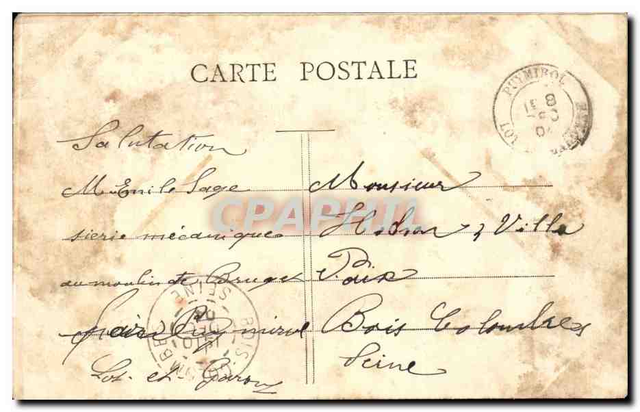 Toulouse - Cloître du Musée - Vue extérieure — éditeur LF Toulouse, n° 148 — Reverso