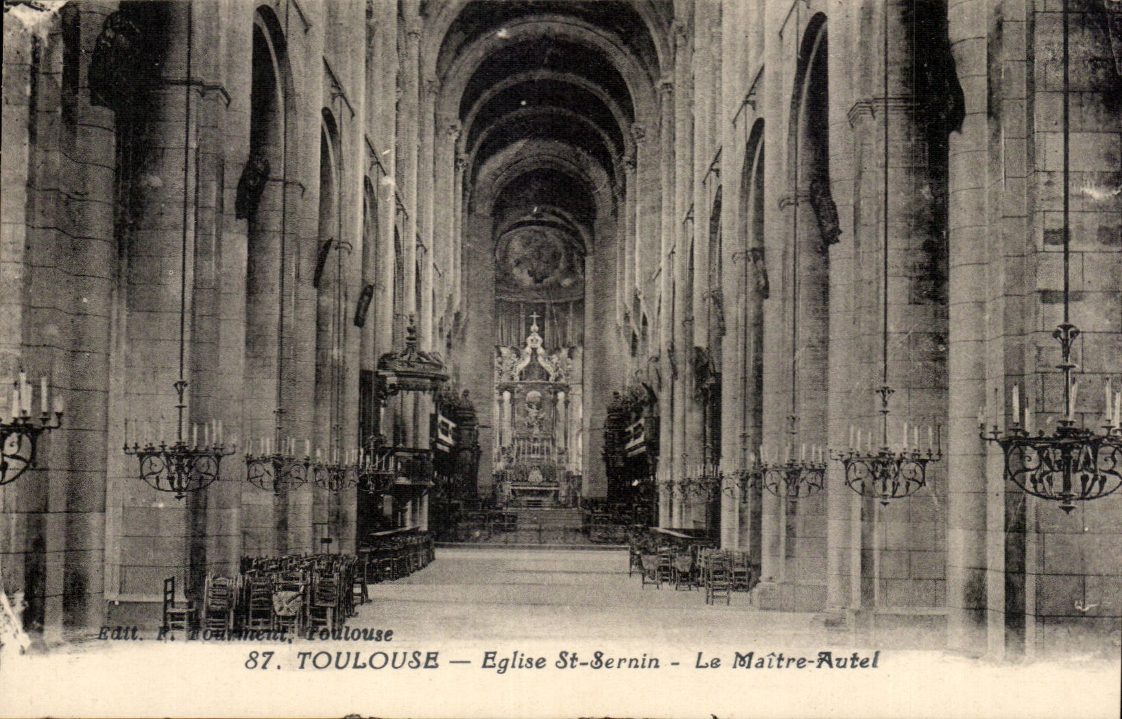 Toulouse — Église Saint-Sernin — Le Maître-Autel