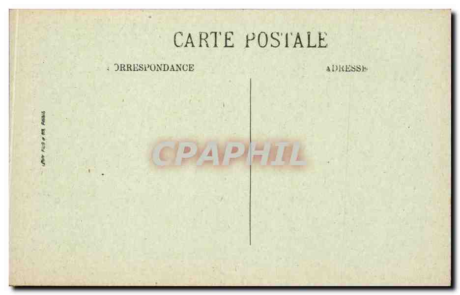 Toulouse CPA Le capitole La cour Henri IV — Verso
