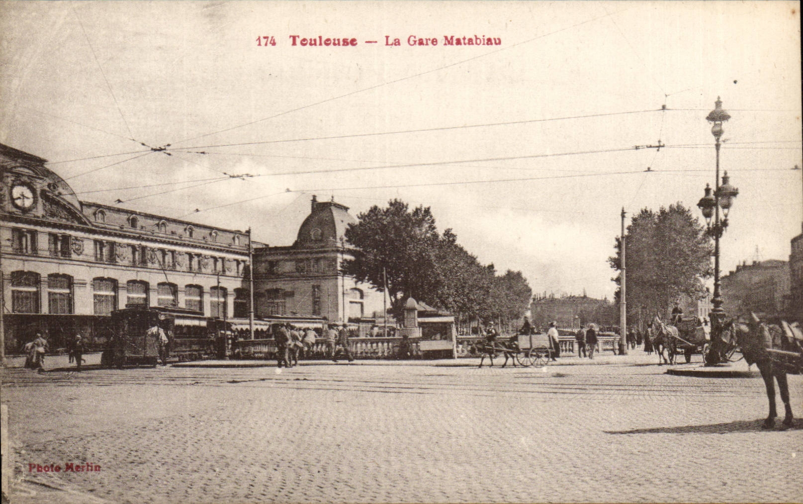 Toulouse — La Gare Matabiau — Photo Merlin, n°174