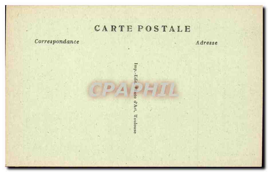 Toulouse — La Gare Matabiau — Photo Merlin, n°174 — Verso