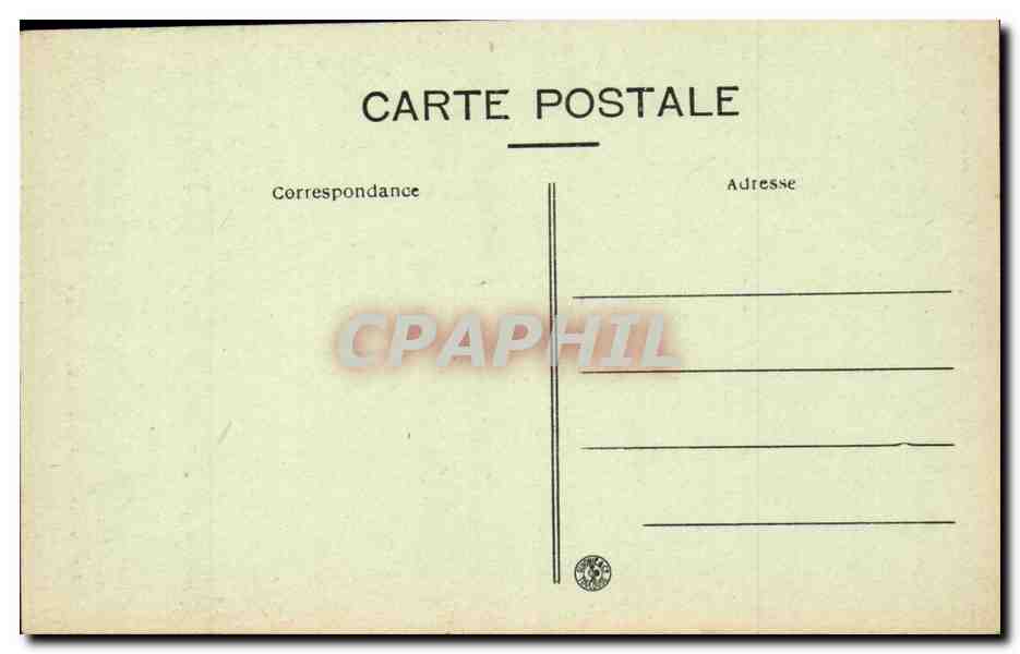 Toulouse CPA Eglise St Sernin porte Bachelier — Verso