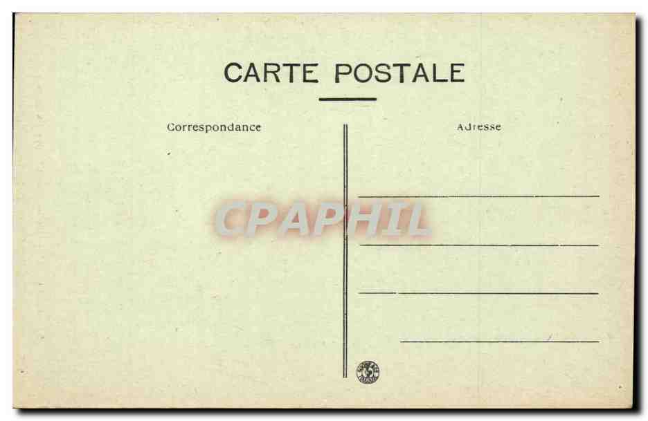 Toulouse CPA Eglise Saint Sernin  — Verso