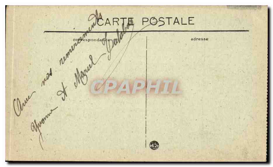 Toulouse CPA la gare  — Verso