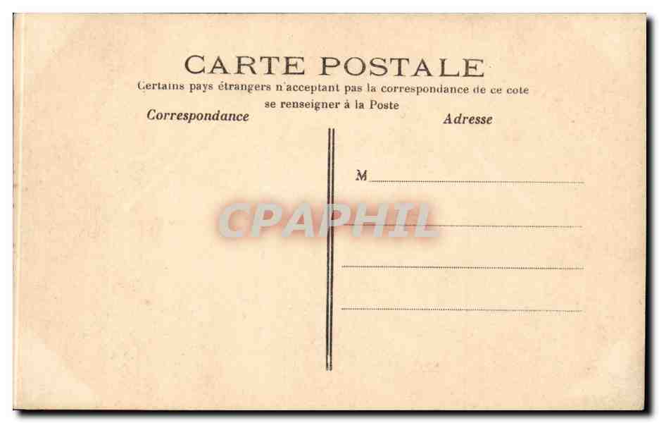 CPA Bretagne Folklore Fileuse  — Rückseite