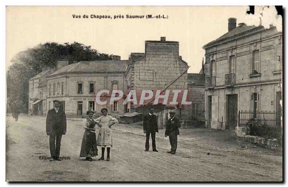 CPA Vue du chapeau pres Saumur TOP