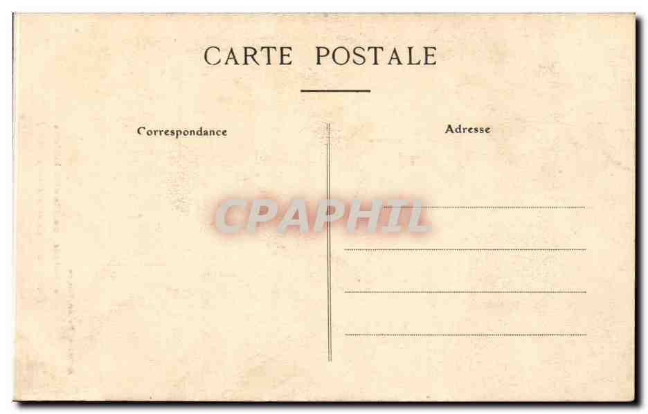 CPA Bretagne Folklore Costume Autour des lits clos bretons  — Verso