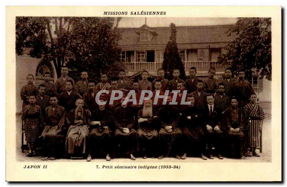 Japon II — Petit séminaire indigène (1933-34) — Missions Salésiennes