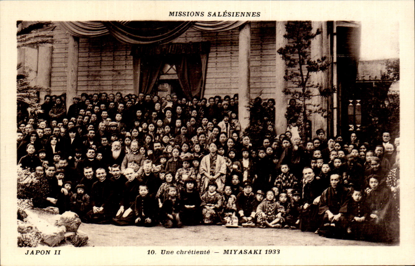 Miyasaki — Une chrétienté — Missions Salésiennes, 1933