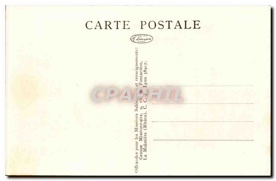 Miyasaki — Une chrétienté — Missions Salésiennes, 1933 — Verso