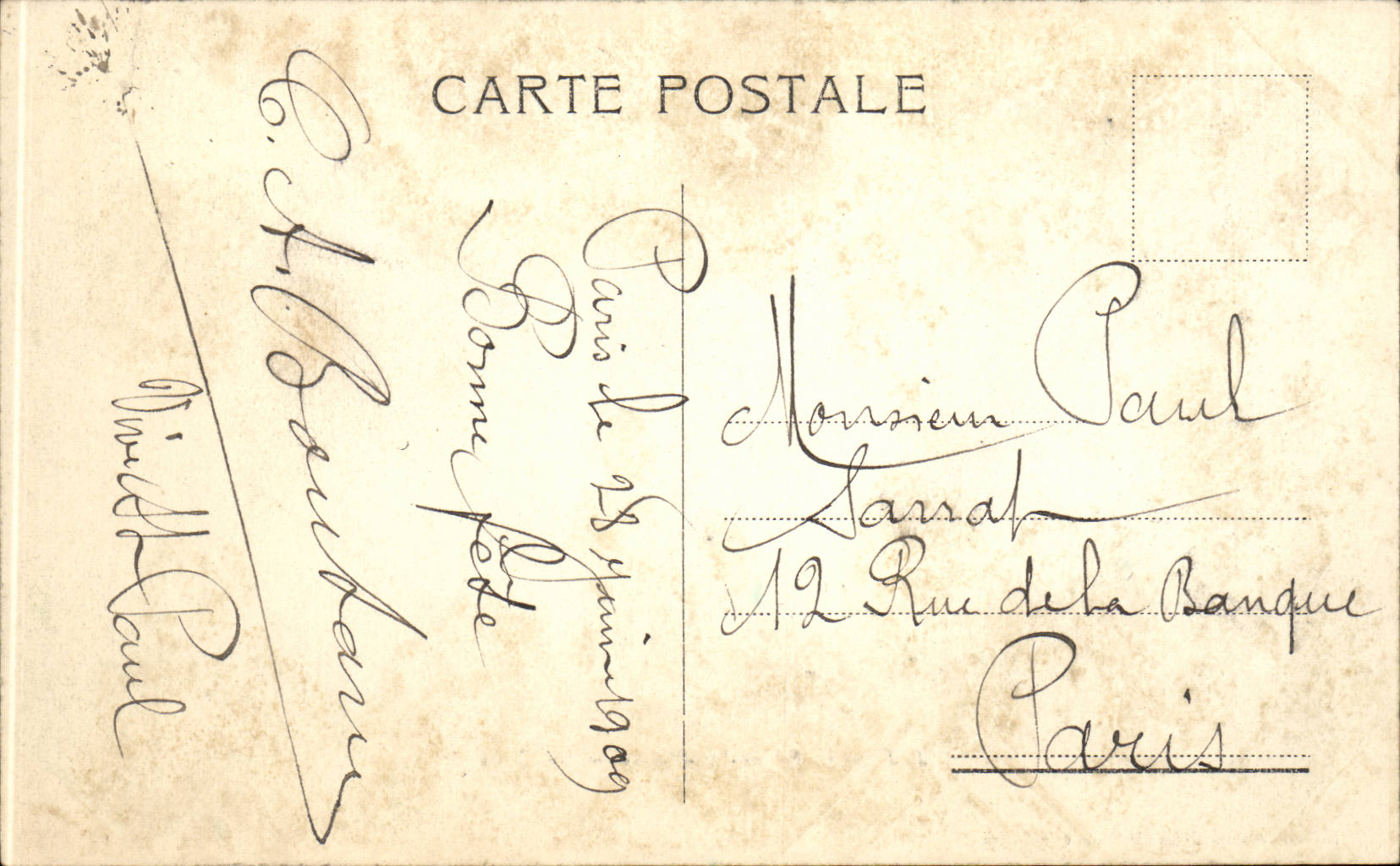 Evian-les-Bains — Der Kai — Jullien frères Photo. Verleger Genf — Rückseite