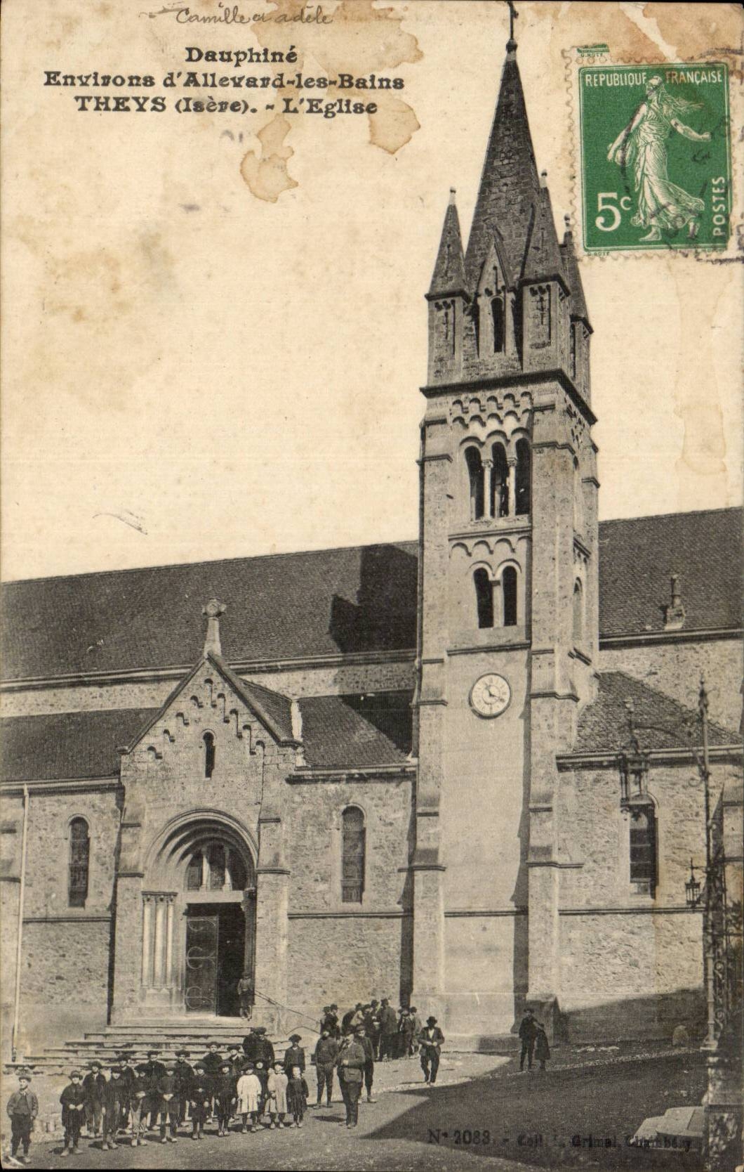 Théys (Isère) — L'Église — Camille Adèle, n°2088, Grimal, Lumière