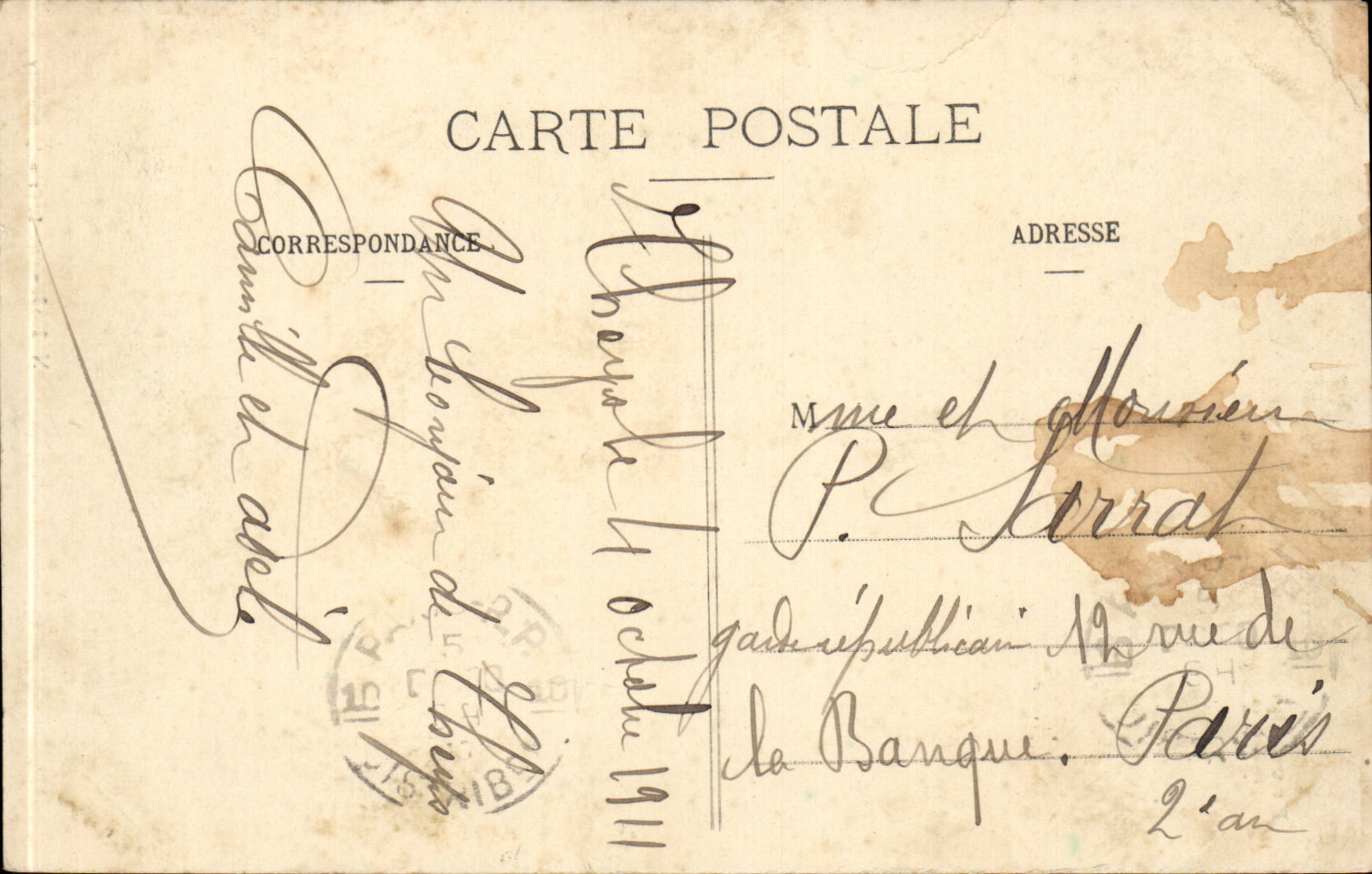 Théys (Isère) — L'Église — Camille Adèle, n°2088, Grimal, Lumière — Rückseite
