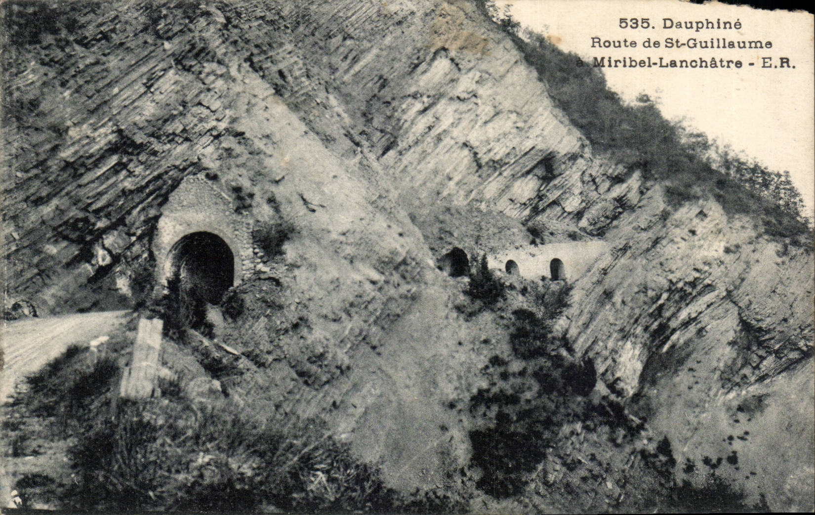 Route de St-Guillaume à Miribel-Lanchâtre — Dauphiné — E.R. n°535