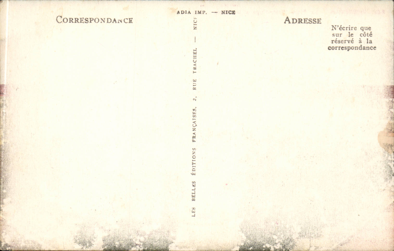 Grenoble — La Place Victor-Hugo et les Forts — ND — Verso