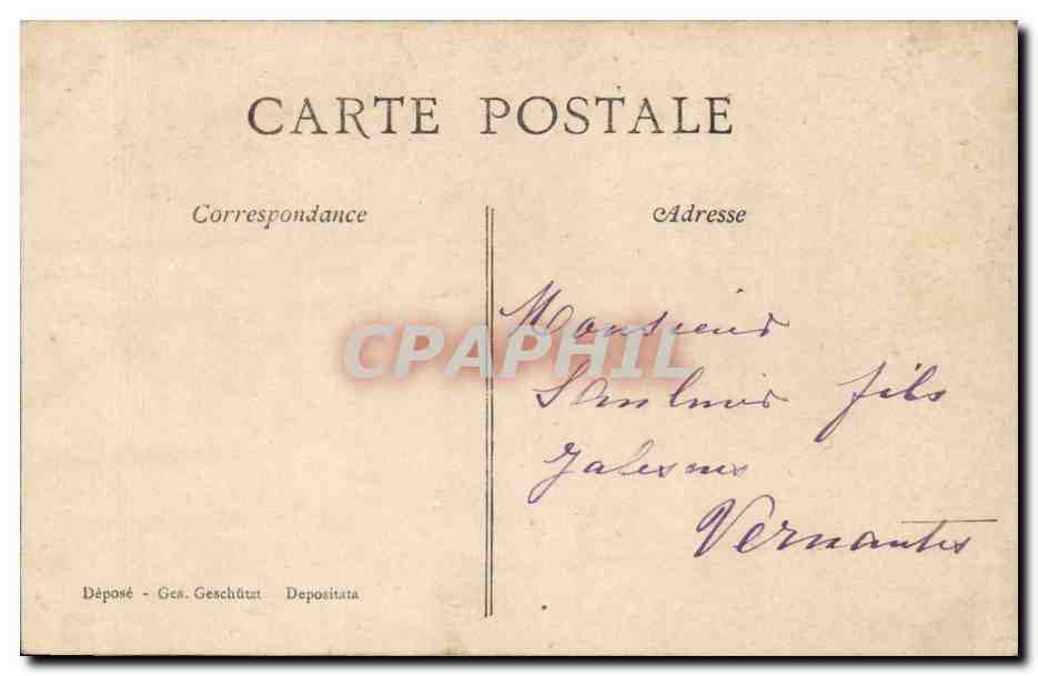 CPA FAntaisie Enfant — Verso