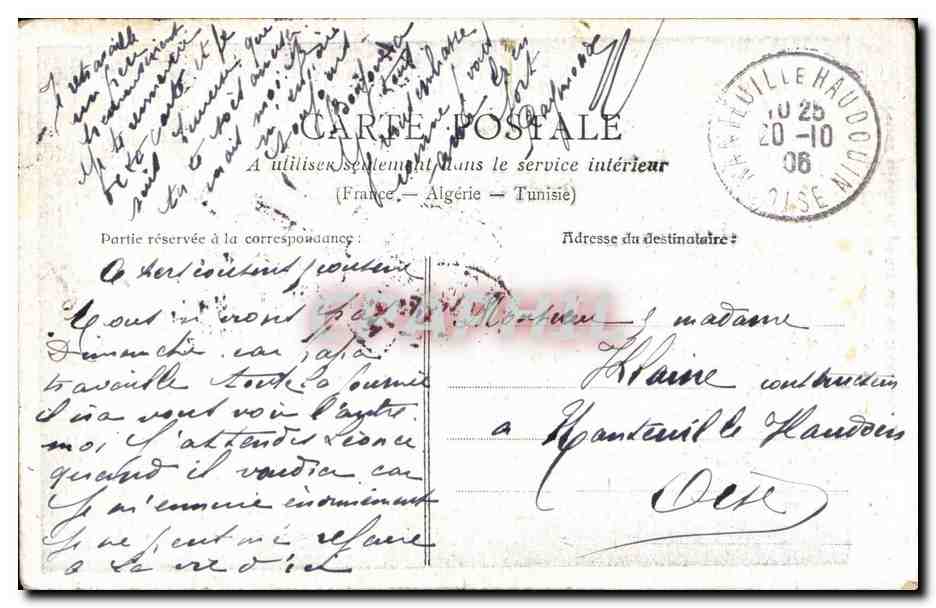 Pêcheur et femme — punition d'un poisson téméraire — éditeur non identifié — Achterkant