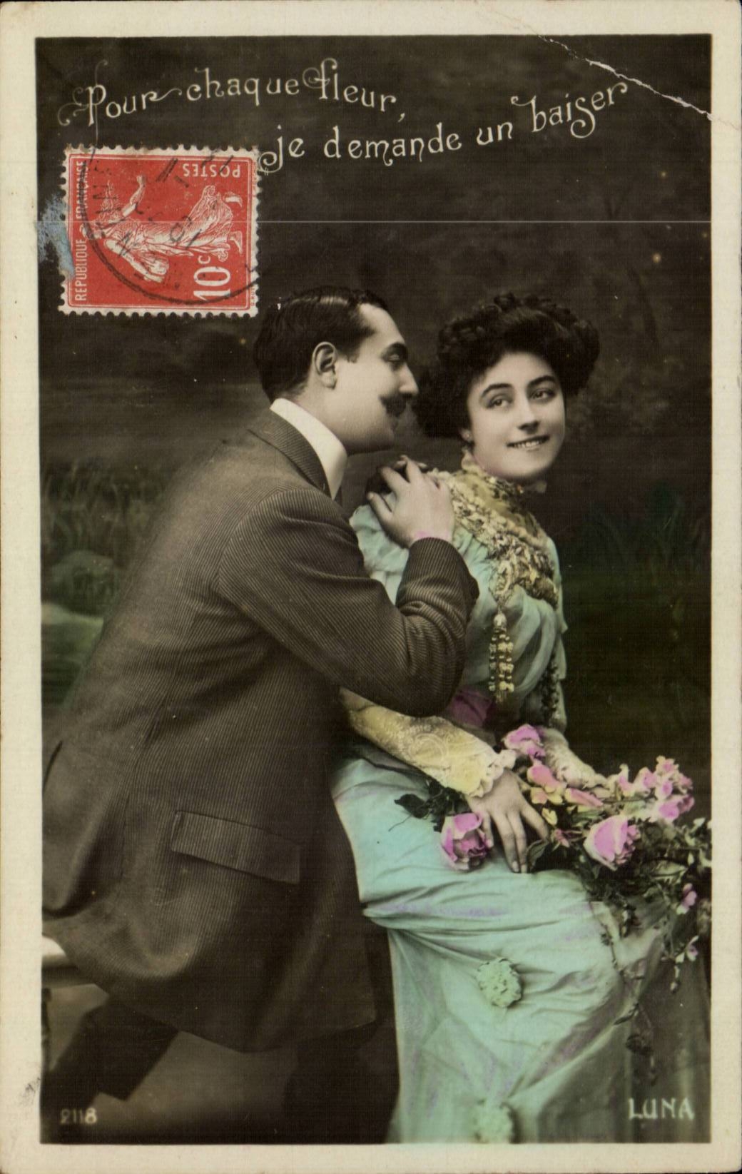 CPA FAntaisie Femme