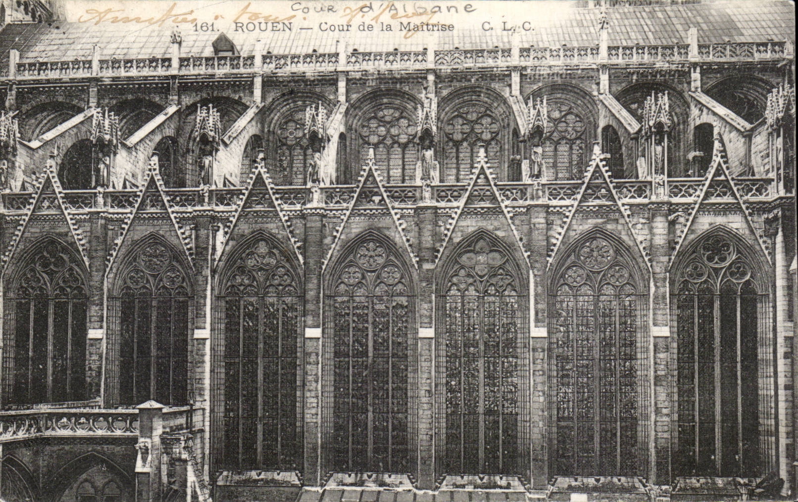 CPA Rouen Cour de la maitrise