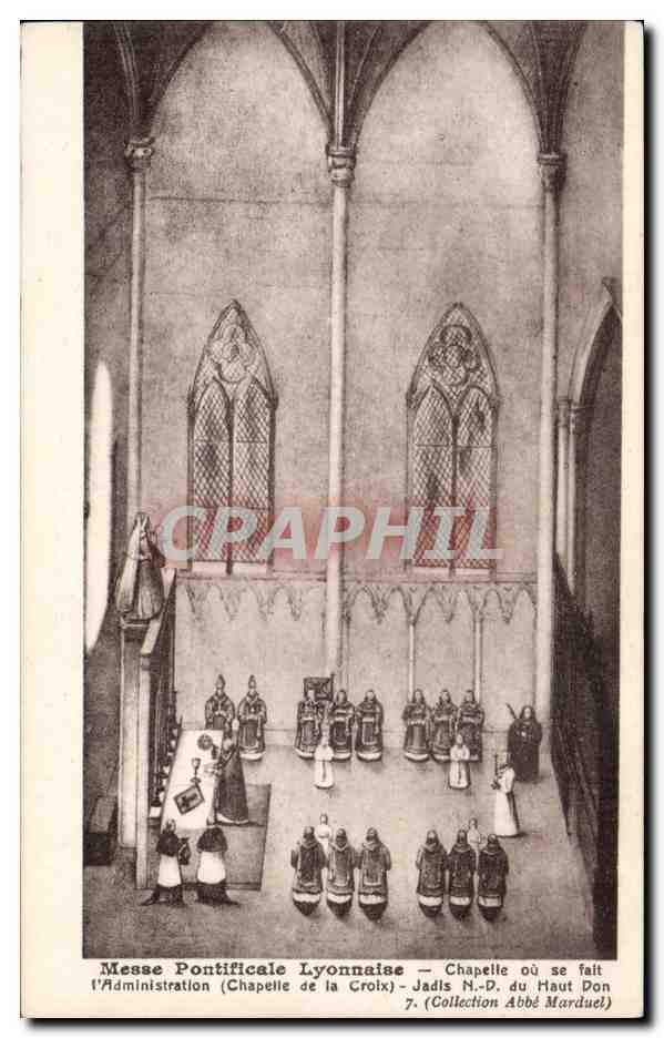 Messe Pontificale Lyonnoise — Chapelle de la Croix — Collection Abbé Marduel