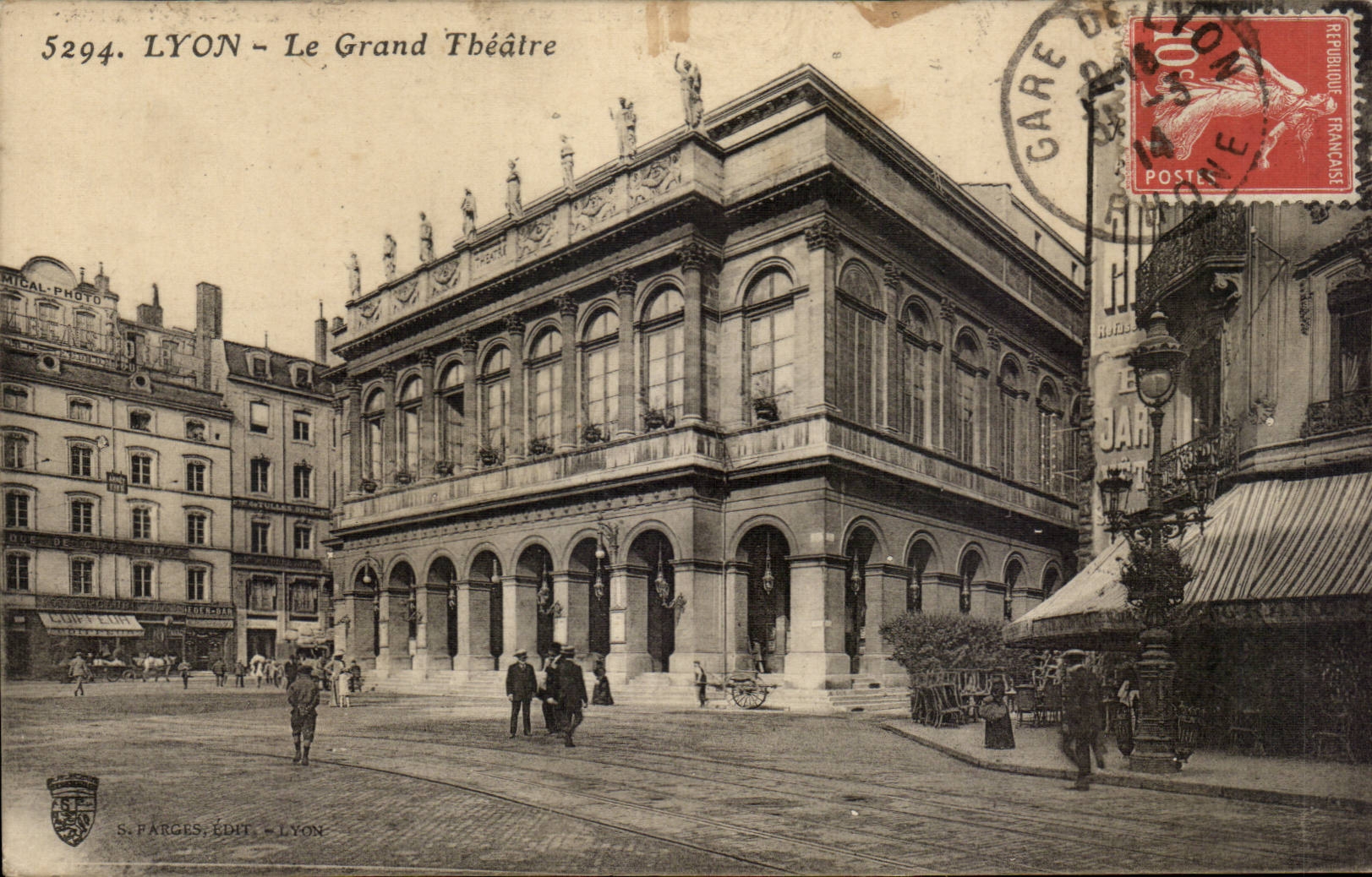 CPA Lyon Le grand theatre