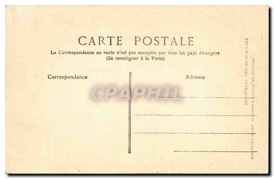CPA Route de la Grande Chartreuse (carte toilee) — Rückseite