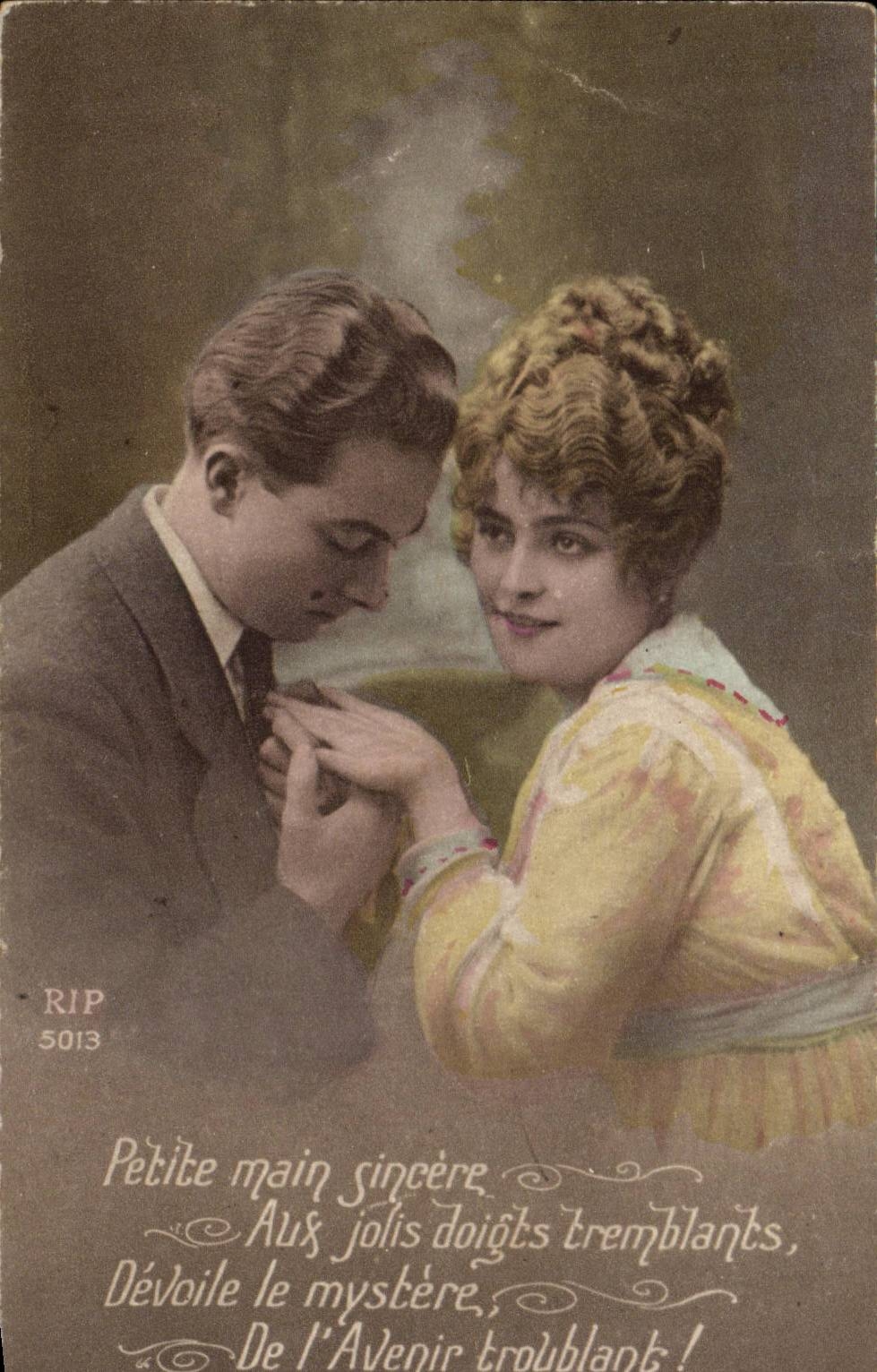 CPA Fantaisie Femme