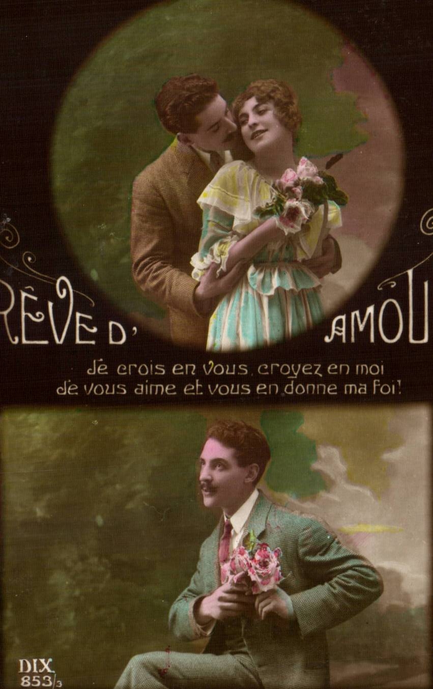 Rêve d'Amour — DIX 853/3 — Éditeur DIX