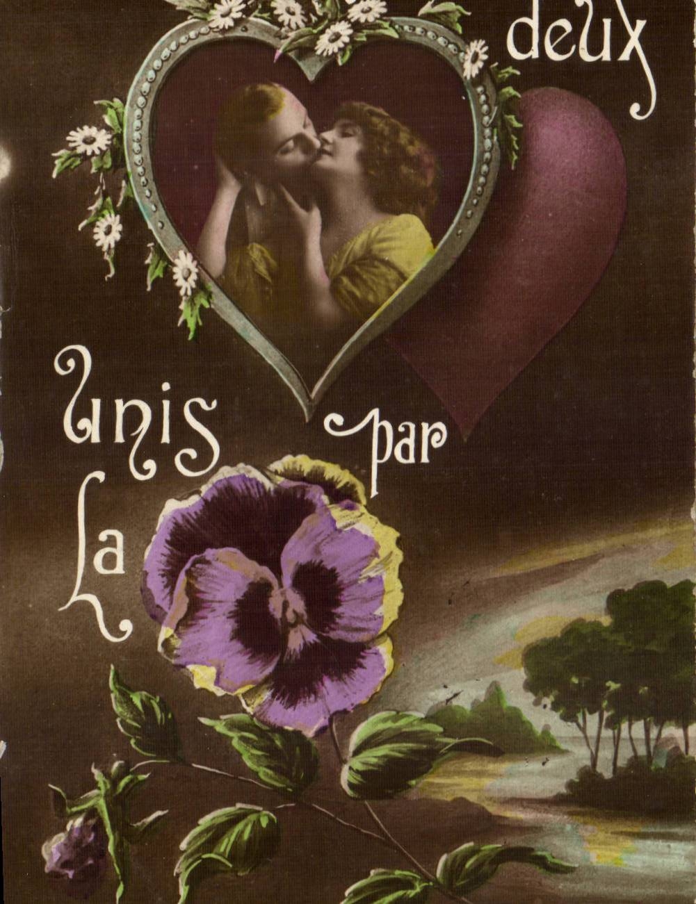 La Pansée — La Pansée par deux — G. Le Normand, Paris