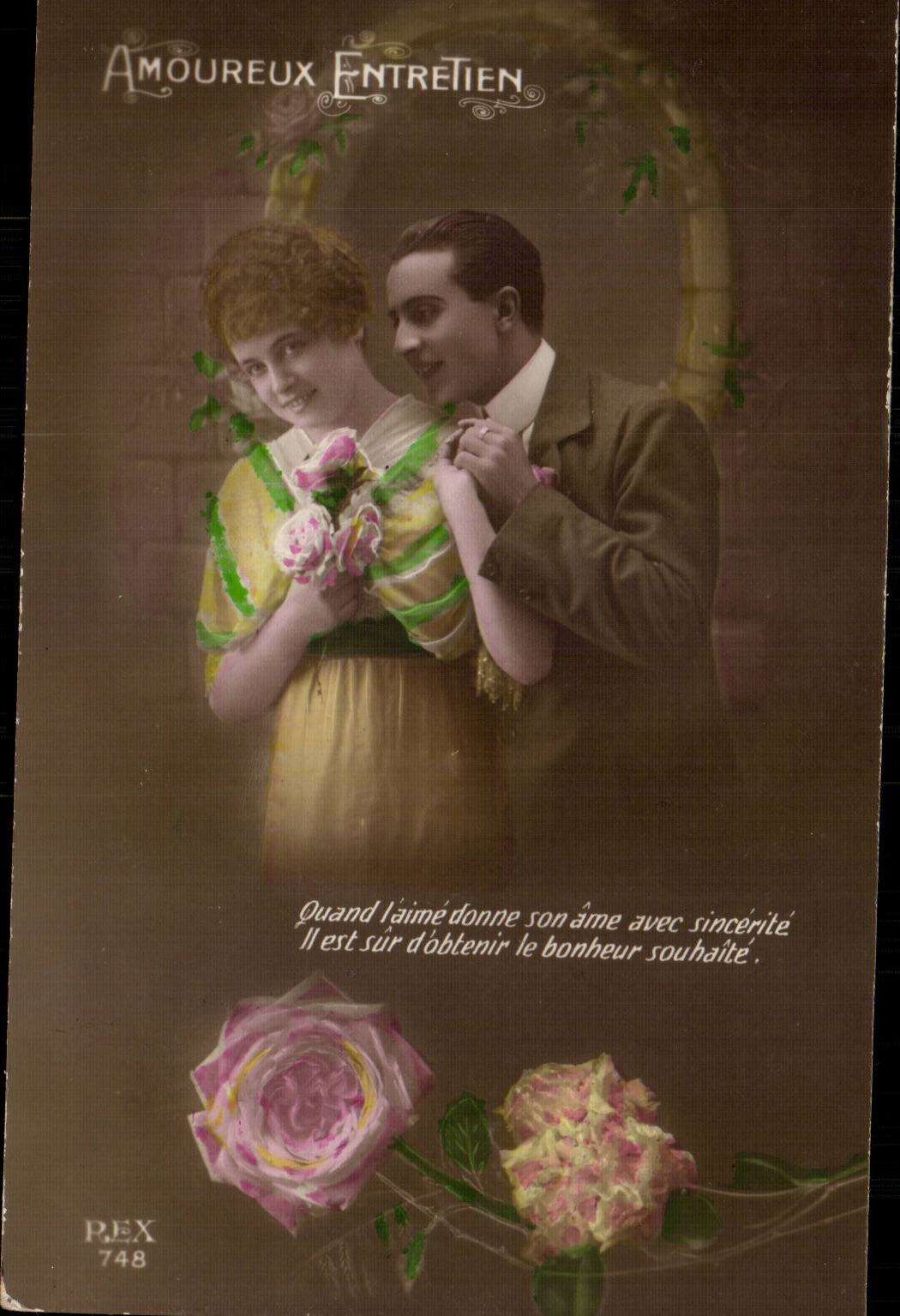 CPA Fantaisie Femme