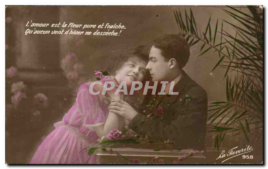 Amour et fleur — La Favorite 958