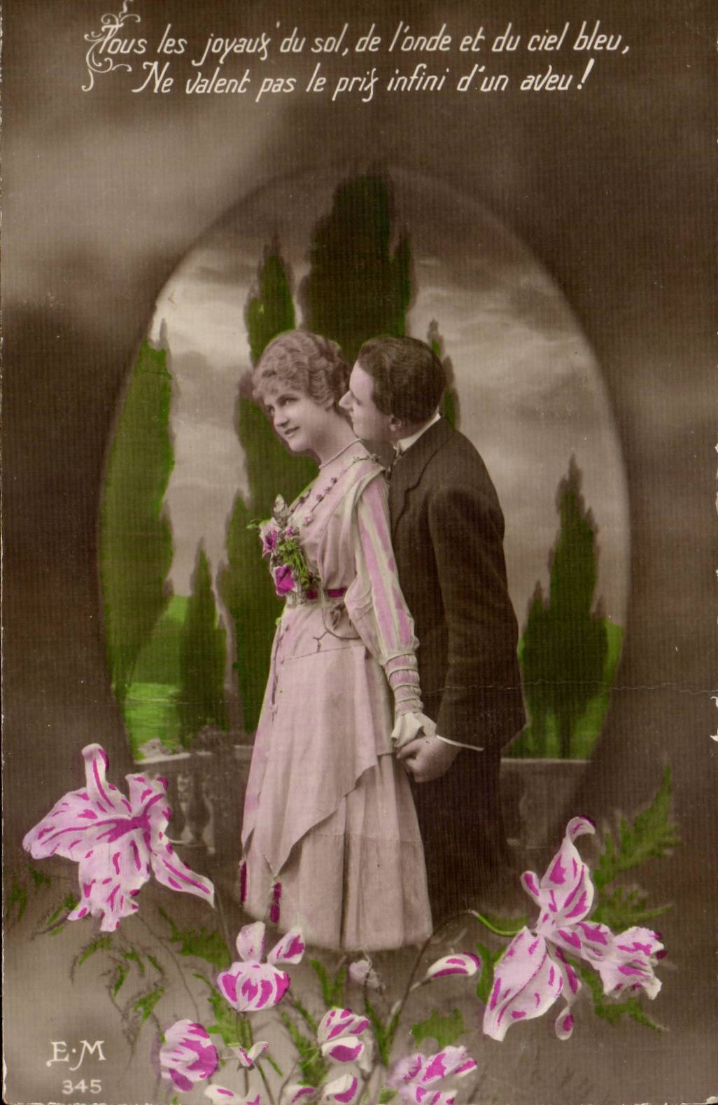 CPA Fantaisie Femme 