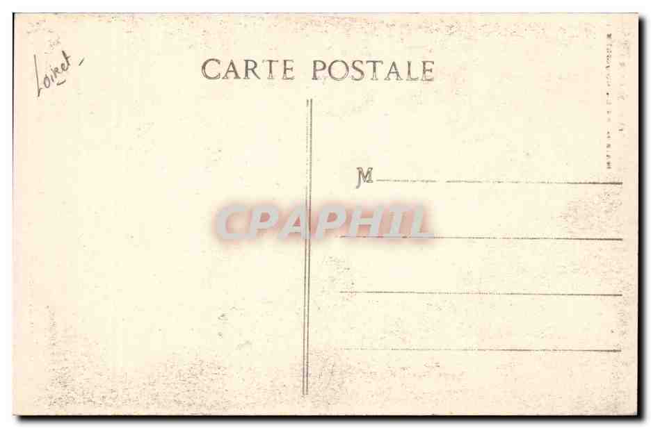 CPA Orleans Maison de la coquille — Verso