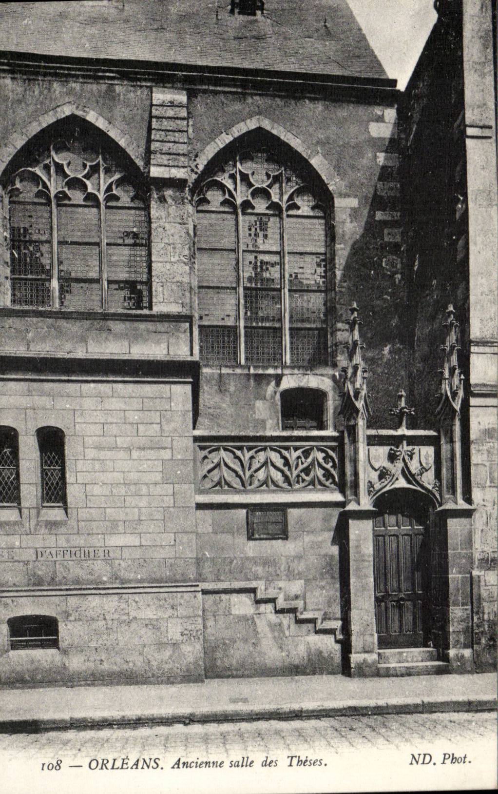 CPA Orleans Ancienne salle des theses