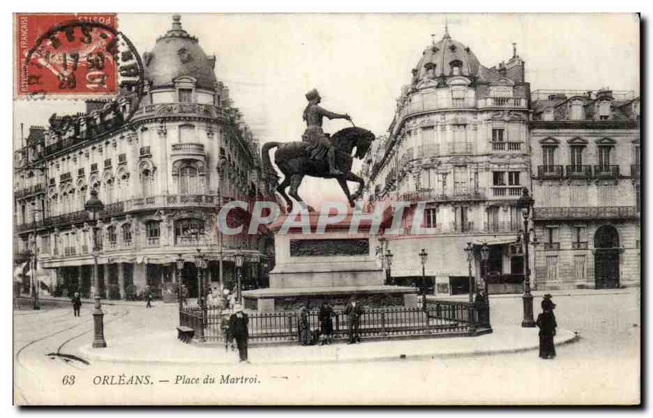 CPA Orleans Place du Martroi