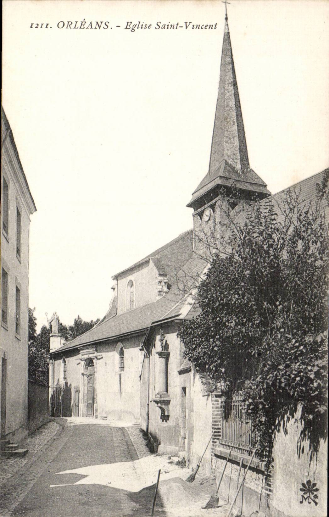CPA Orleans Eglise Saint Vincent
