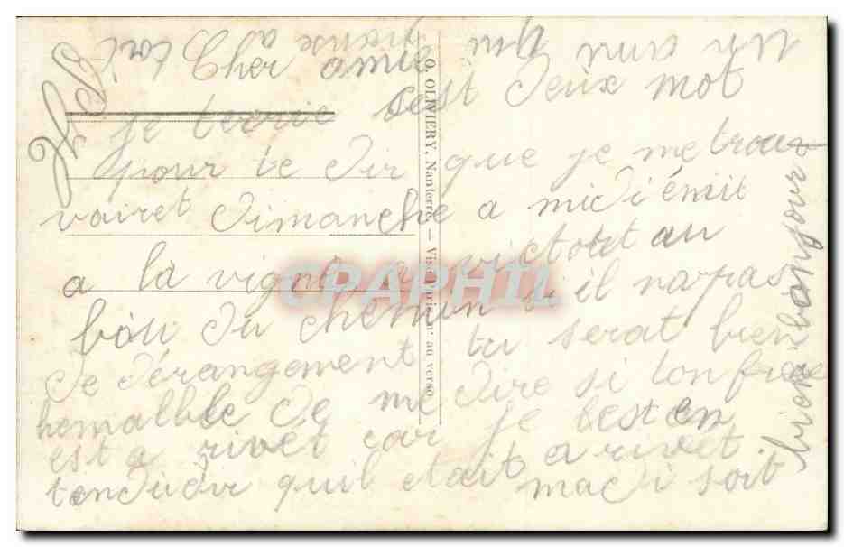 Junge Frau mit Tauben — Gloria, n° 21911 — Rückseite