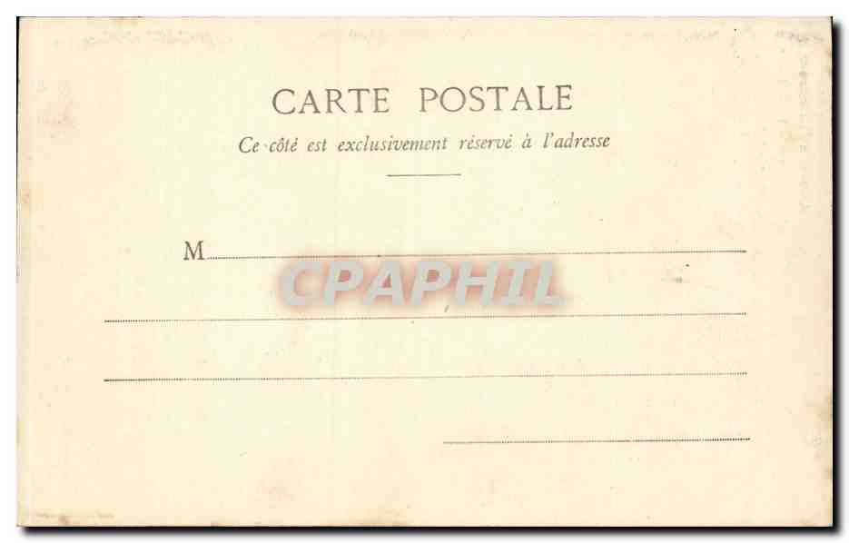 CPA Auvergne Clocher St Gerand et Vieux quartier du Buis a Aurillac — Rückseite