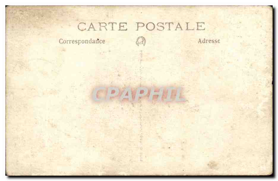 CARTE PHOTO Fete de Jeanne d'arc (a cheval) — Rückseite
