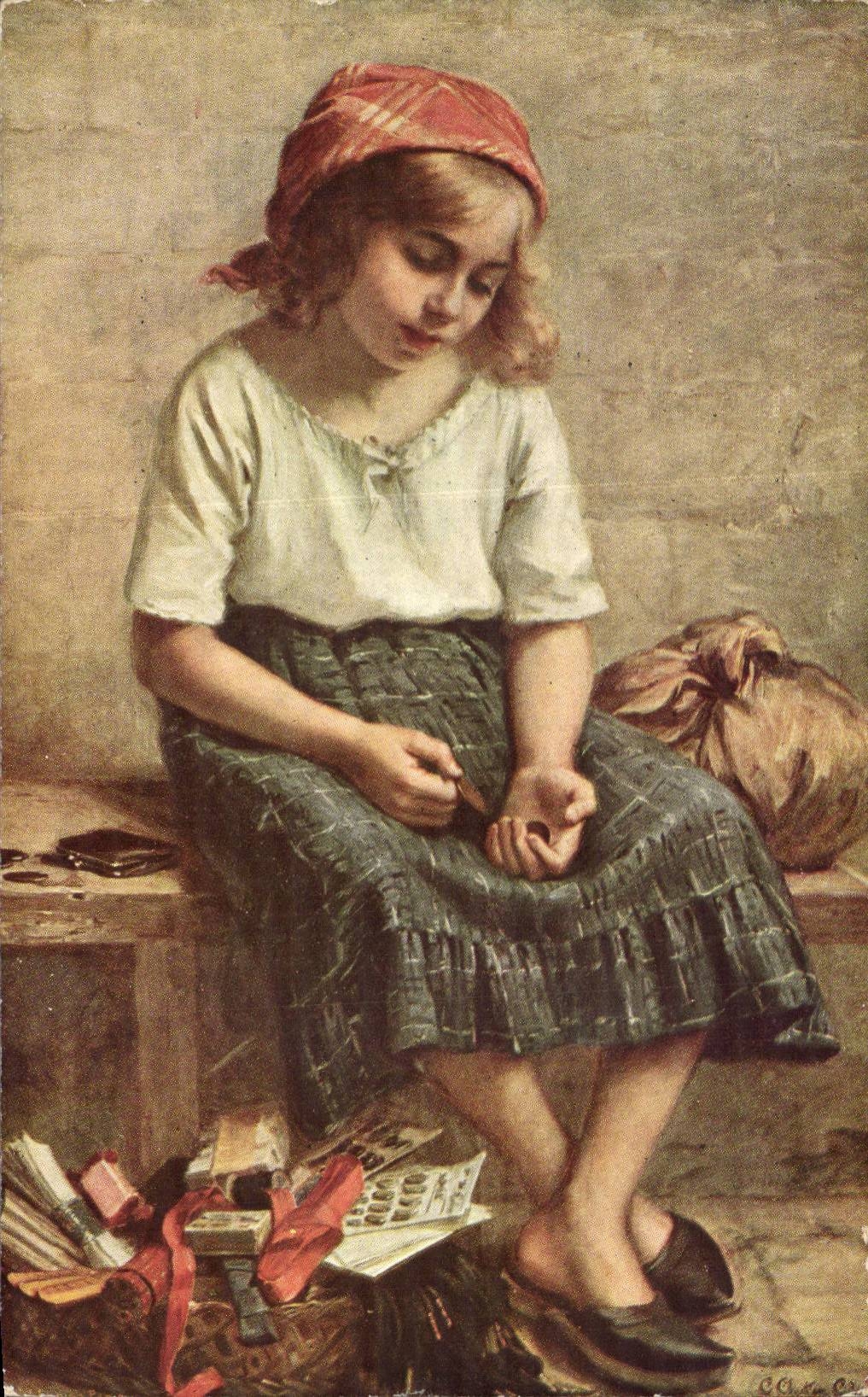 CPA Fantaisie Enfant