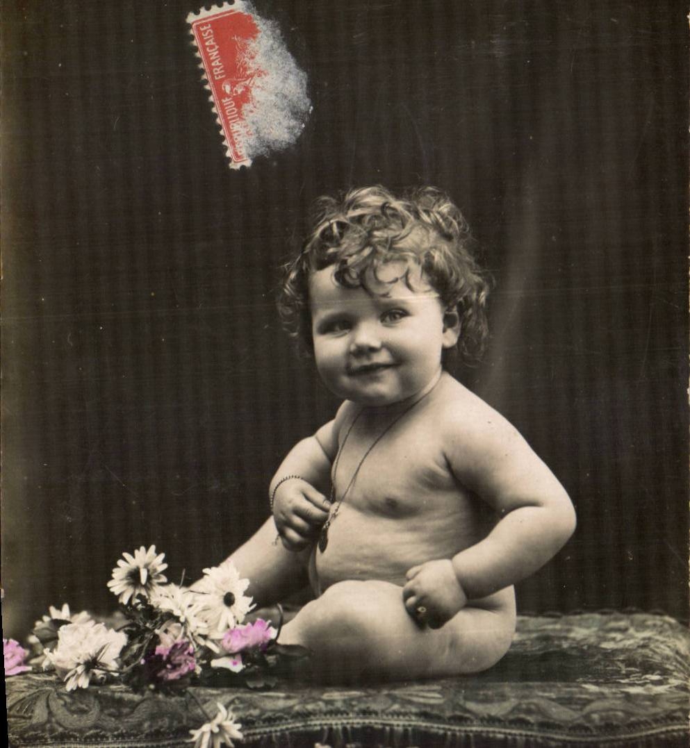 CPA Fantaisie Enfant Bebe