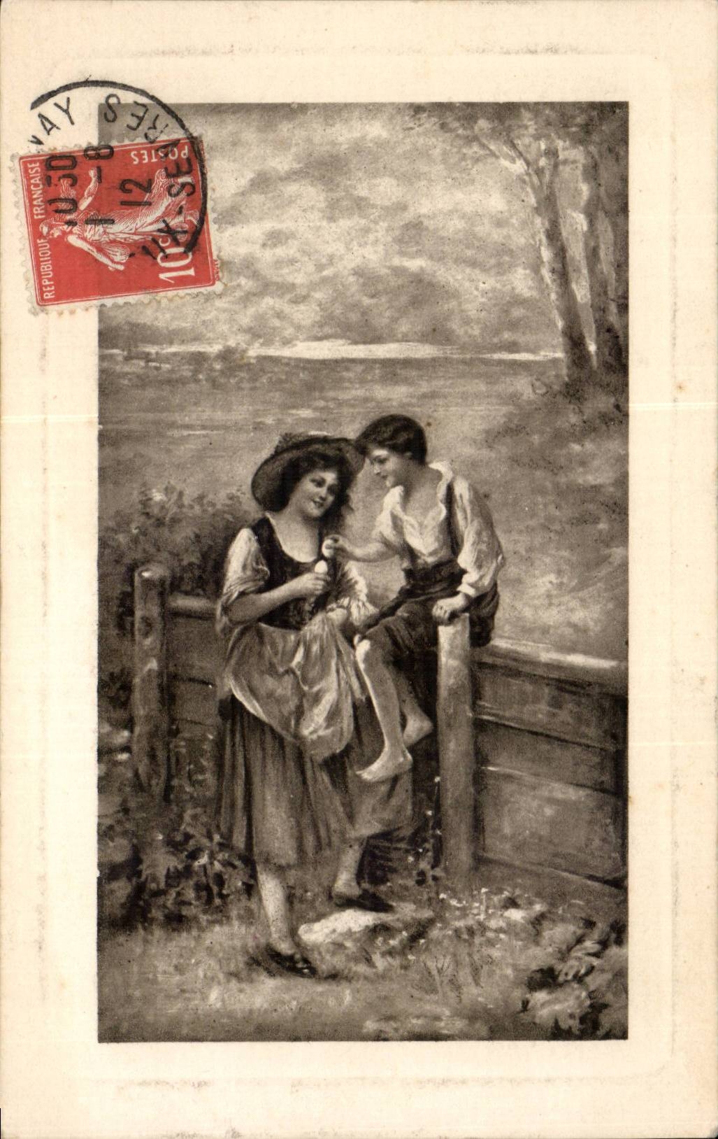 CPA Fantaisie Enfants