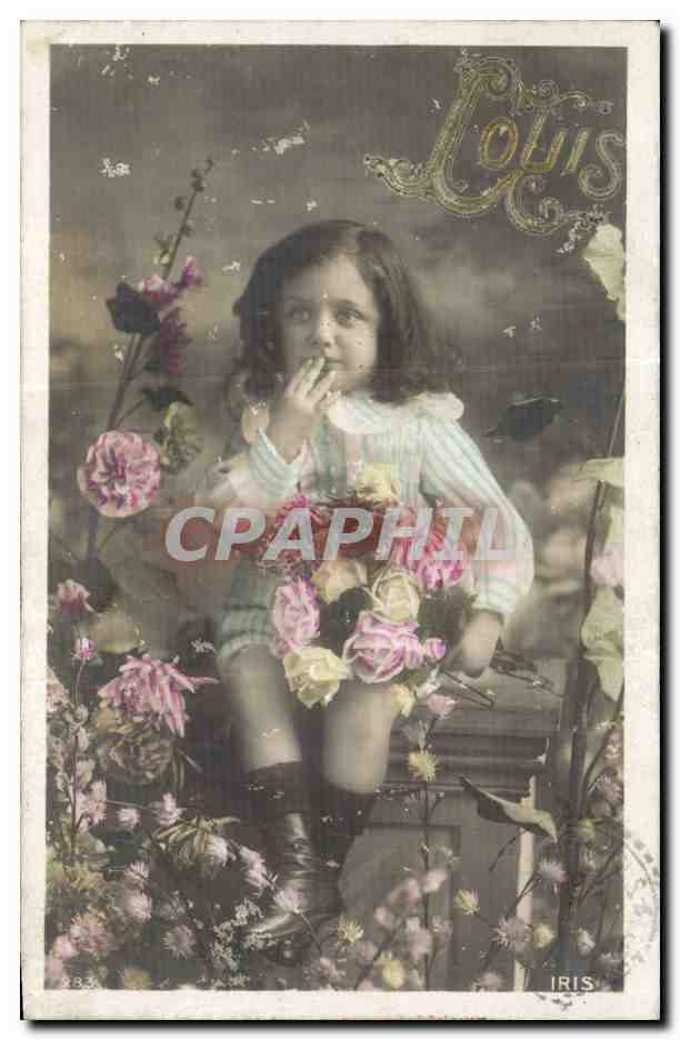 CPA Fantaisie Enfant Louis