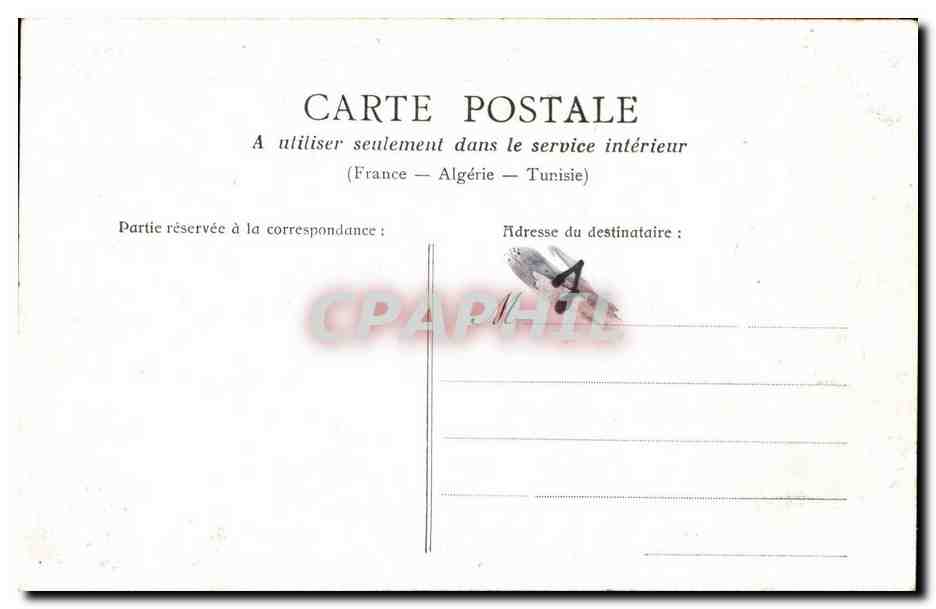 CPA Fantaisie Enfant et poupee  — Rückseite