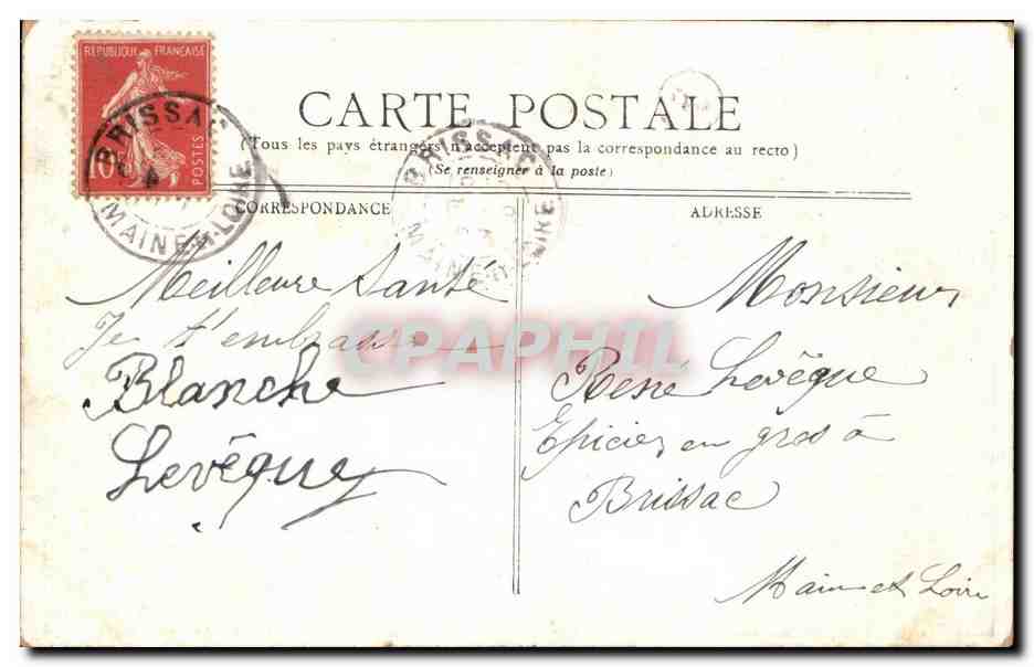 CPA Fantaisie Enfants Les niches de Suzette — Verso