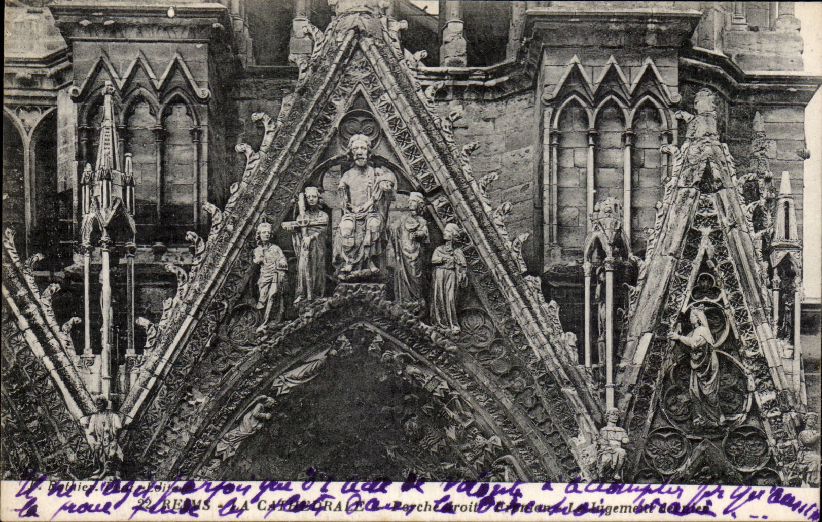 Reims - La Cathédrale - Le Jugement Dernier