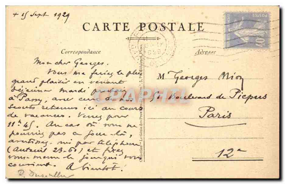 Notre-Dame de Reims — Cathédrale gothique — Archives du Touring-Club — Reverso